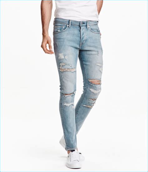 The first is the waist size, and the second is the inseam length. . Hm mens jeans